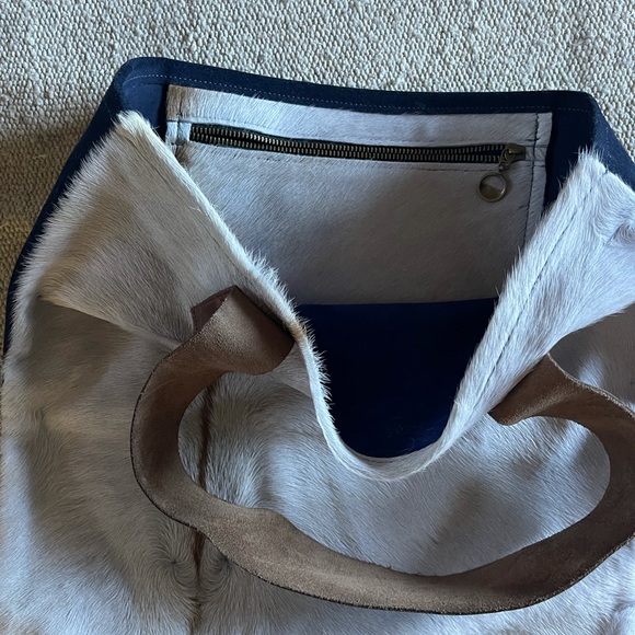 Sutisana Natural Cowhide & Suede leather purse - Picture 6 of 10